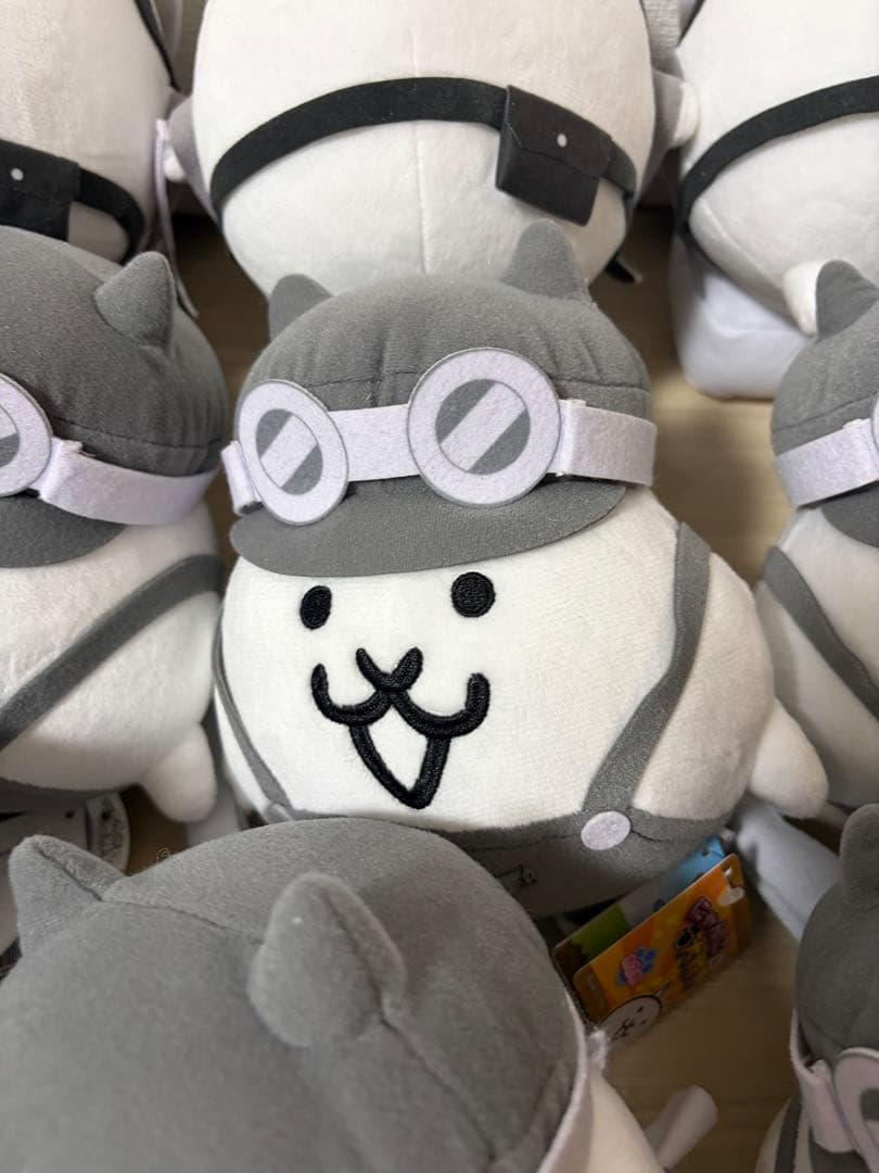 新品タグ付き　にゃんこ大戦争　ガマトト&オトート　ぬいぐるみ　15点セット