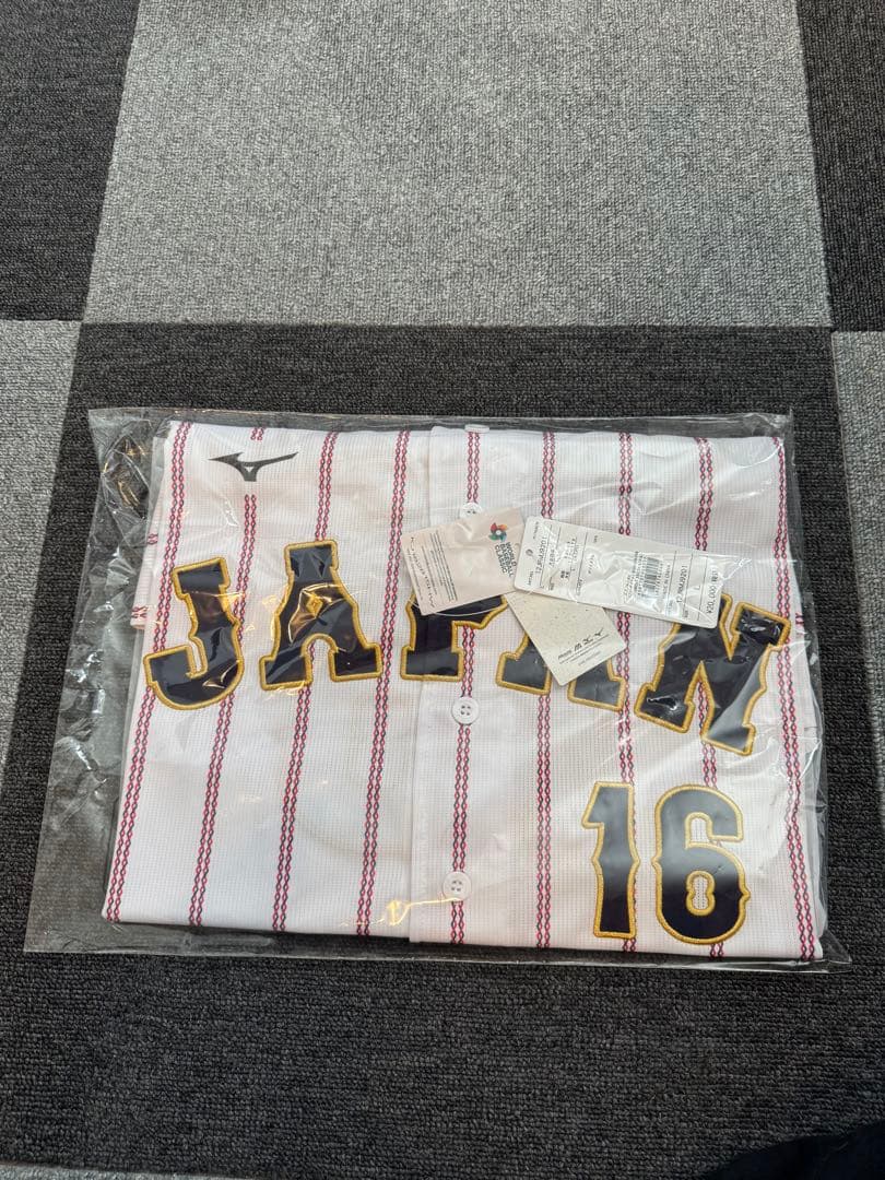 【新品未開封】大谷翔平 WBC 2026 レプリカ ユニフォーム ホーム L