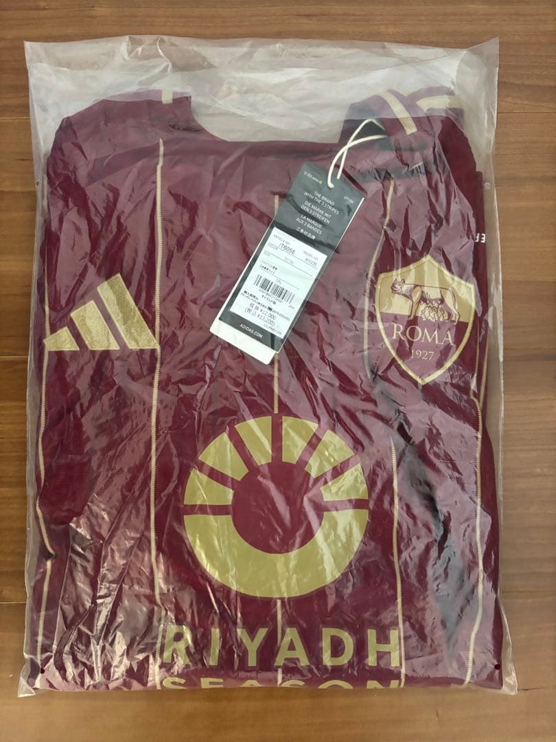adidas AS Roma 2024-2025ホームユニフォーム