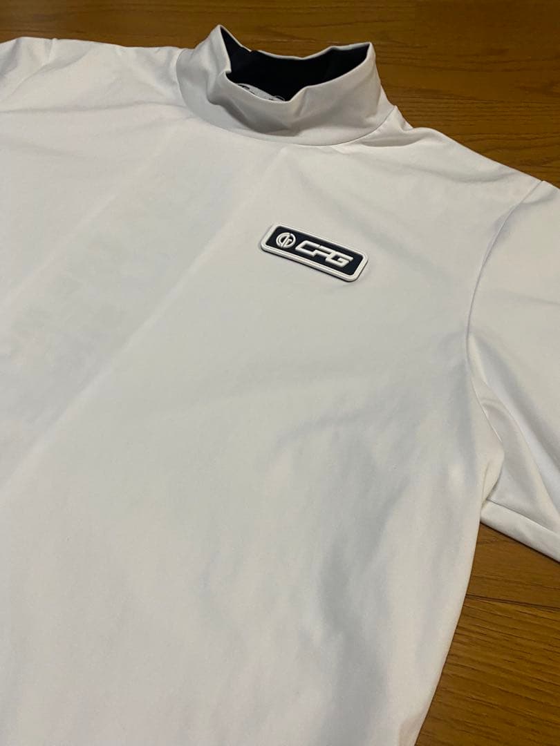 CPG GOLF シーピージーゴルフ 半袖 モックネックシャツ 3