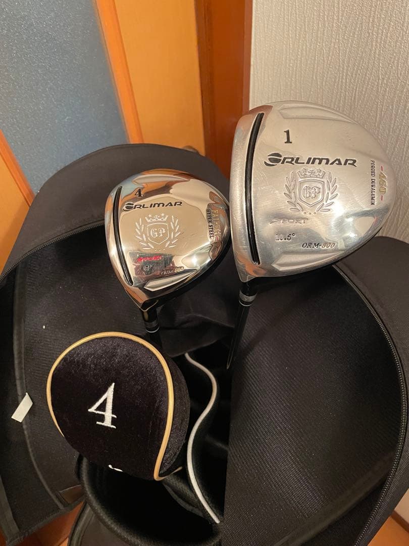 オリマー ドライバー 4W レフティ クラブ キャディバッグセット