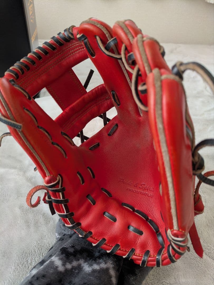 ZETT PROSTATUS　限定 硬式用グローブ 内野手用 日本製　限定ラベル