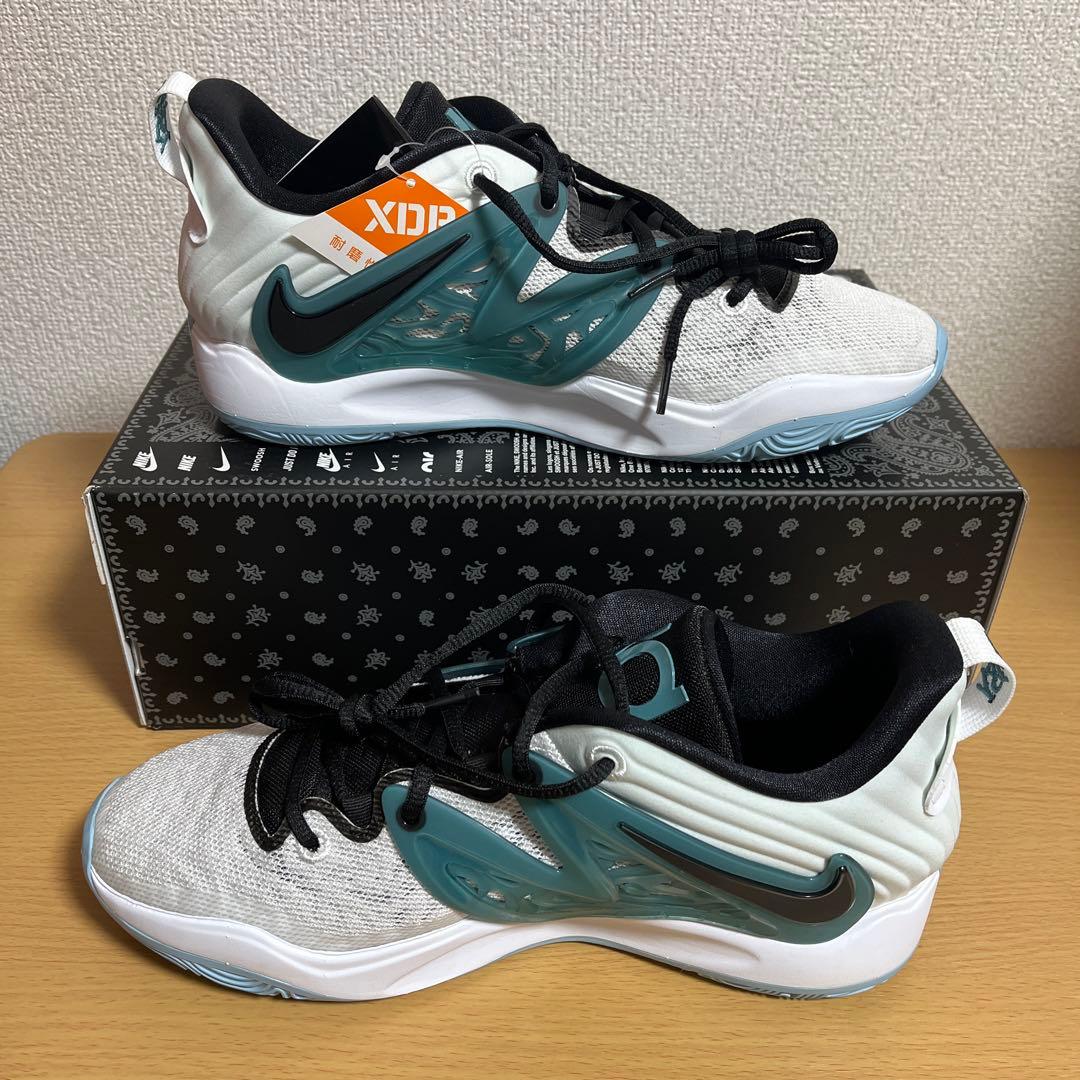 新品 NIKE KD15 EP 白 25.5cm