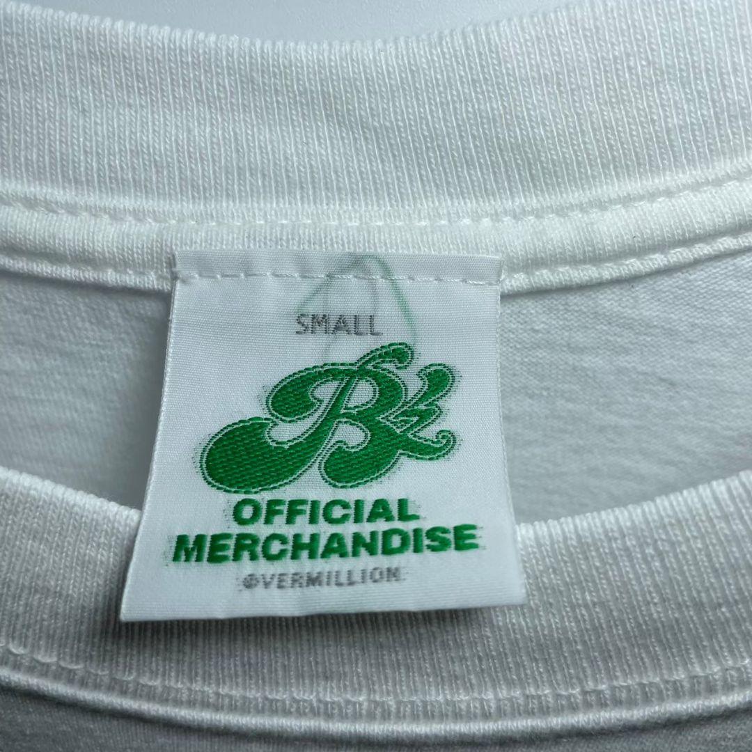 B'z　ビーズ　Tシャツ　サイズS　デカロゴ　グッズ　入手困難　歌手　希少　古着