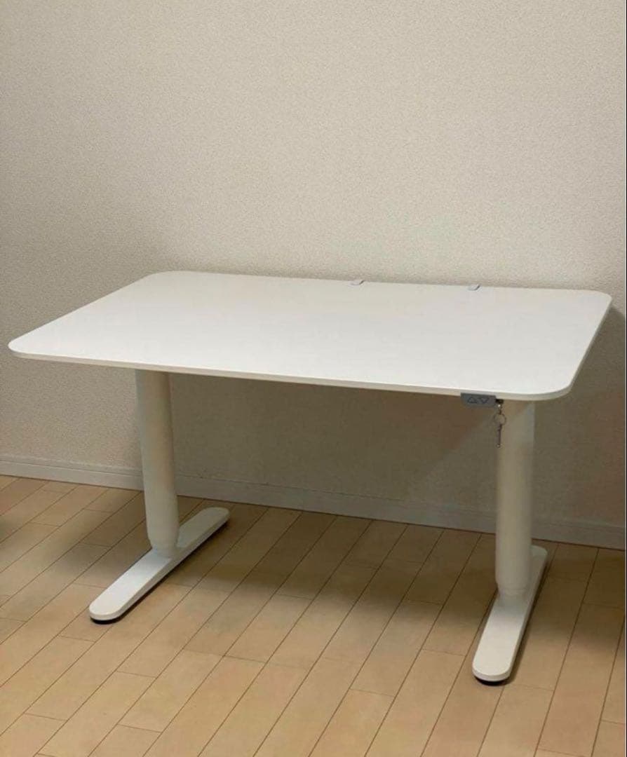 【イケヤ】IKEA BEKANT ベカント 電動昇降式デスク 120x80cm