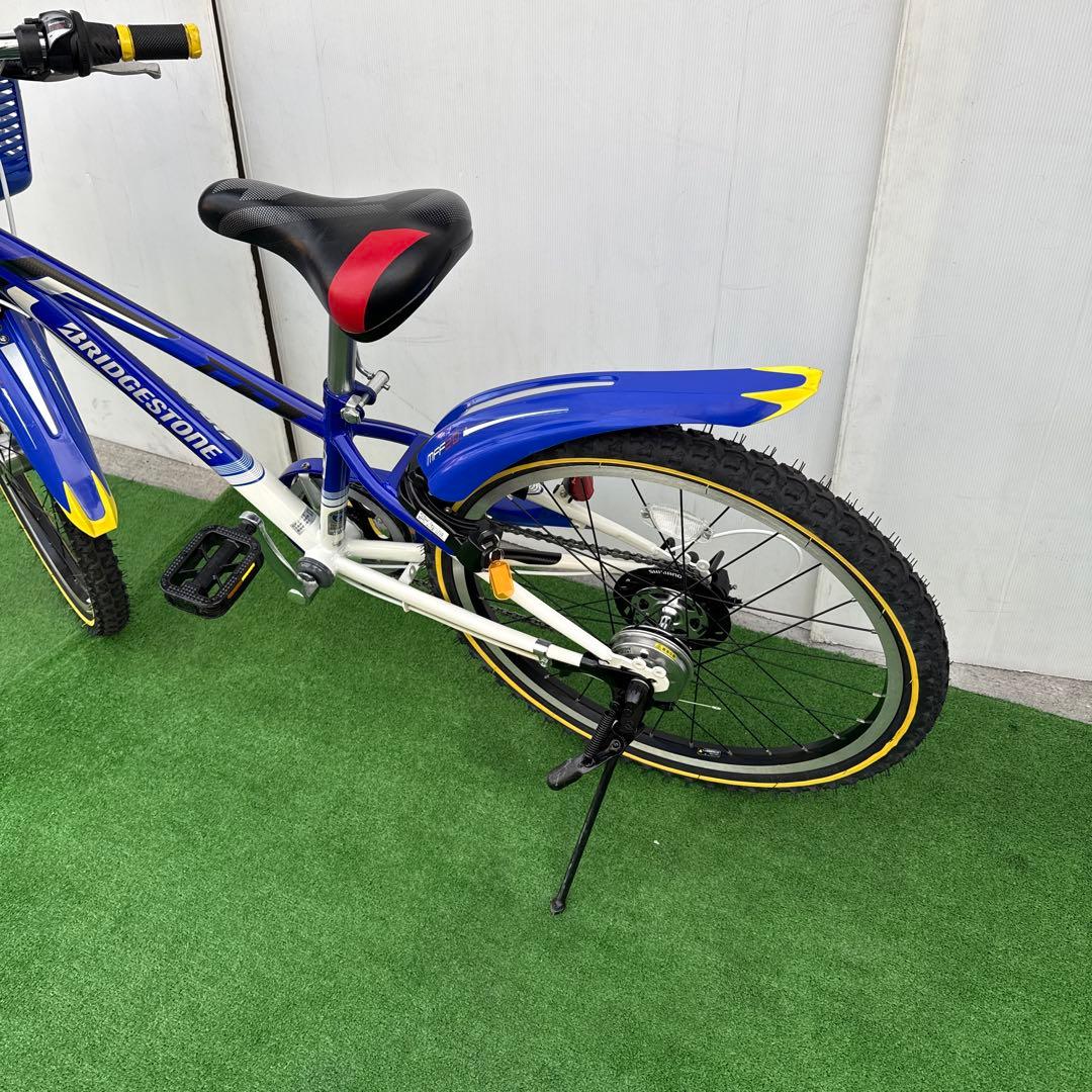 ブリヂストン 子供用自転車22インチ オートライトとても綺麗