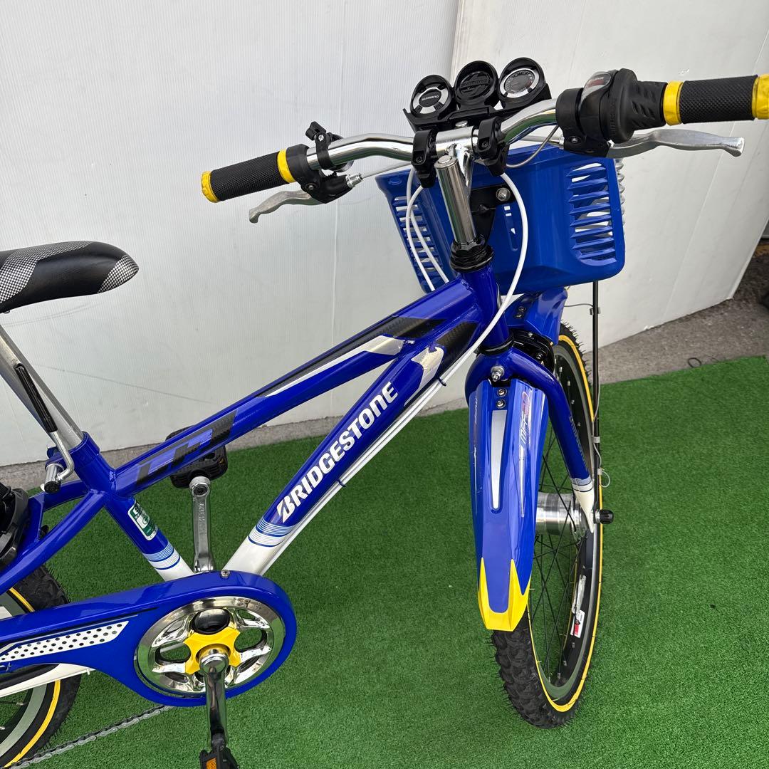 ブリヂストン 子供用自転車22インチ オートライトとても綺麗