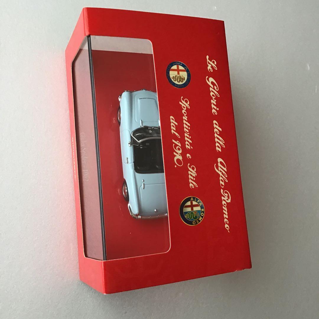 匿名発送MINICHAMPSAlfaRomeo Giuliaspider1962