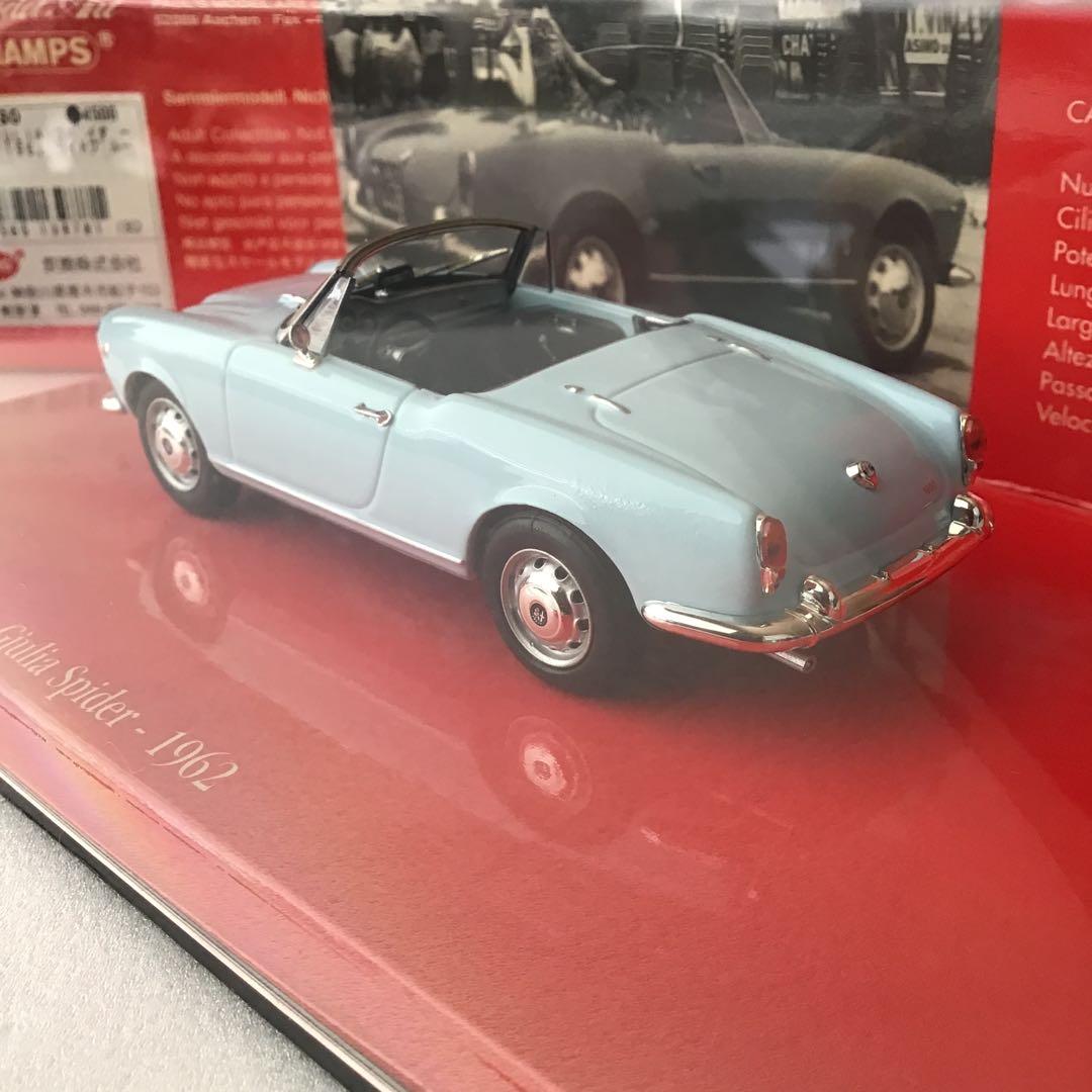 匿名発送MINICHAMPSAlfaRomeo Giuliaspider1962