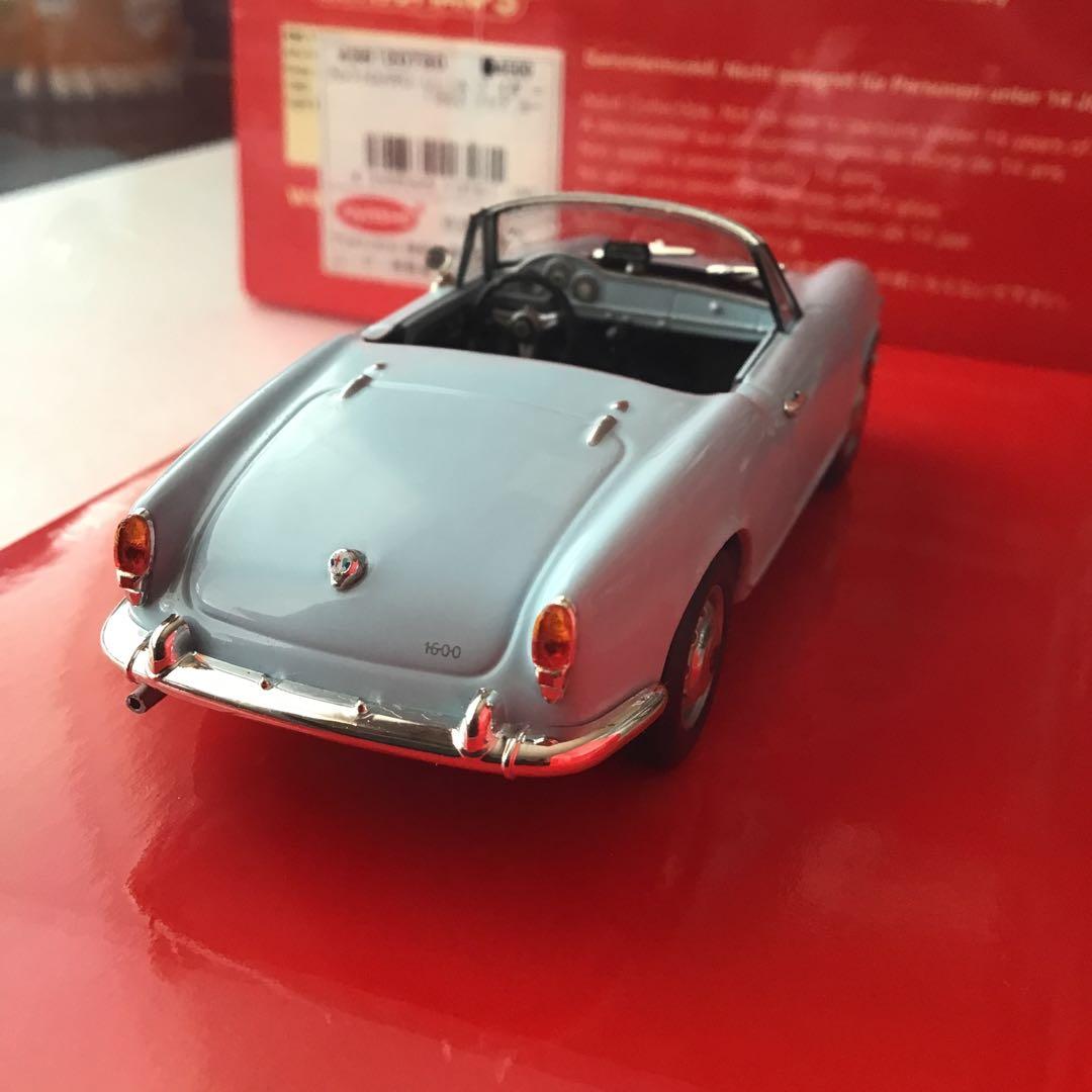 匿名発送MINICHAMPSAlfaRomeo Giuliaspider1962