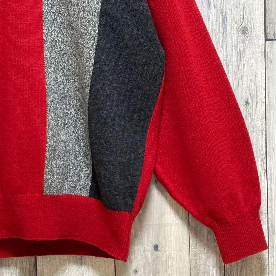 マンシングウェアMunsingwear セーター　ニット　ウール　ラム　LL