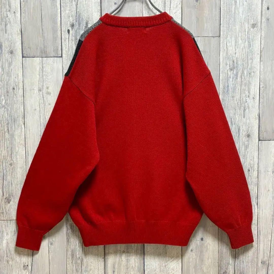 マンシングウェアMunsingwear セーター　ニット　ウール　ラム　LL
