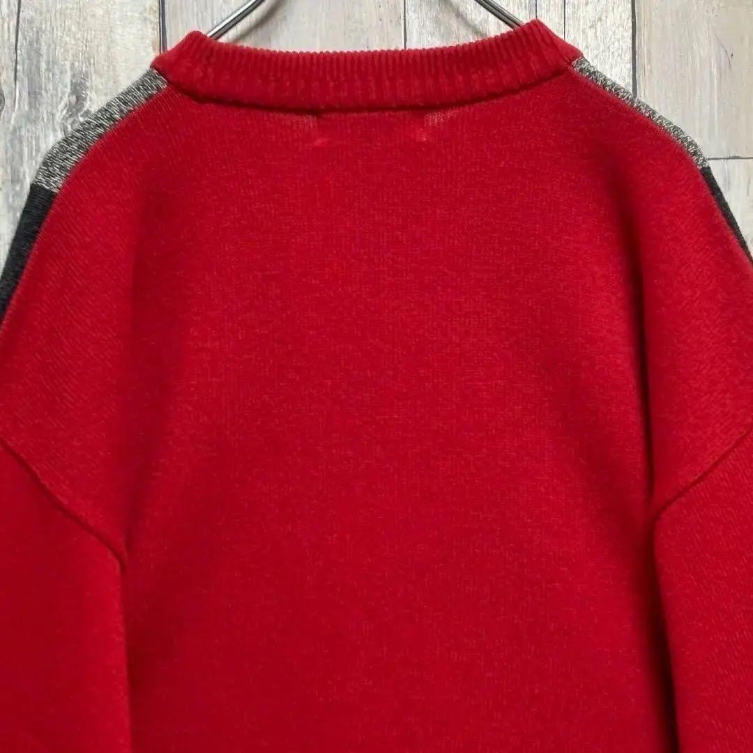 マンシングウェアMunsingwear セーター　ニット　ウール　ラム　LL