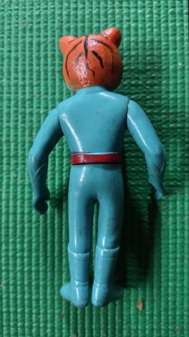 当時物　鉄人タイガーセブン　ソフビフィギュア　ブルマァク　昭和レトロ品