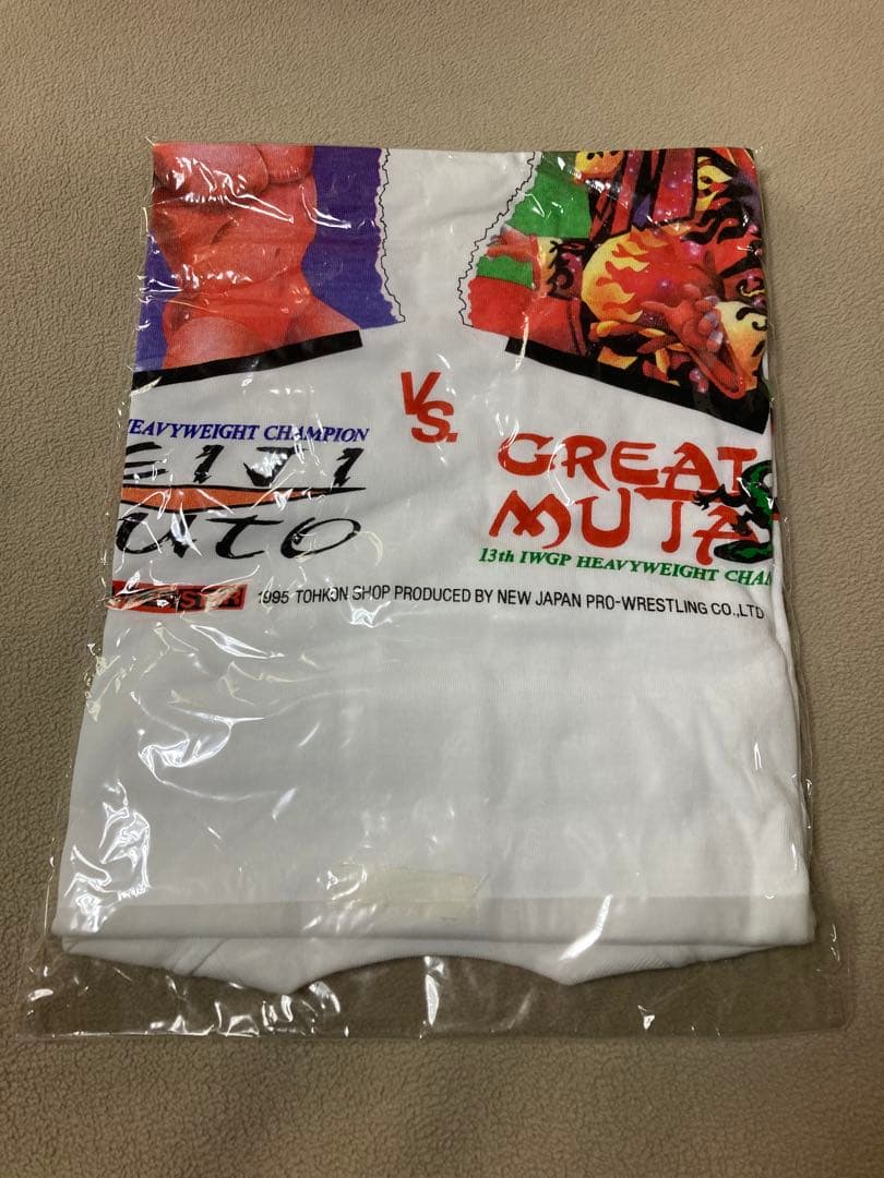 ★未開封★武藤敬司 ＶＳ グレートムタ Ｔシャツ Ｌ★ＭＵＴＯ＆ＭＵＴＡ★新日★