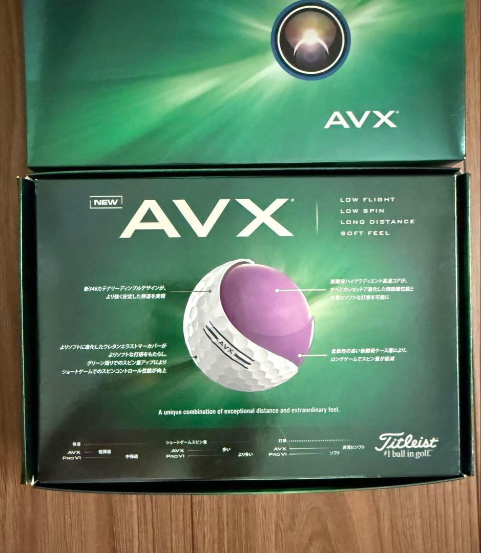 Titleist タイトリスト AVX 2024 ゴルフボール 2ダース