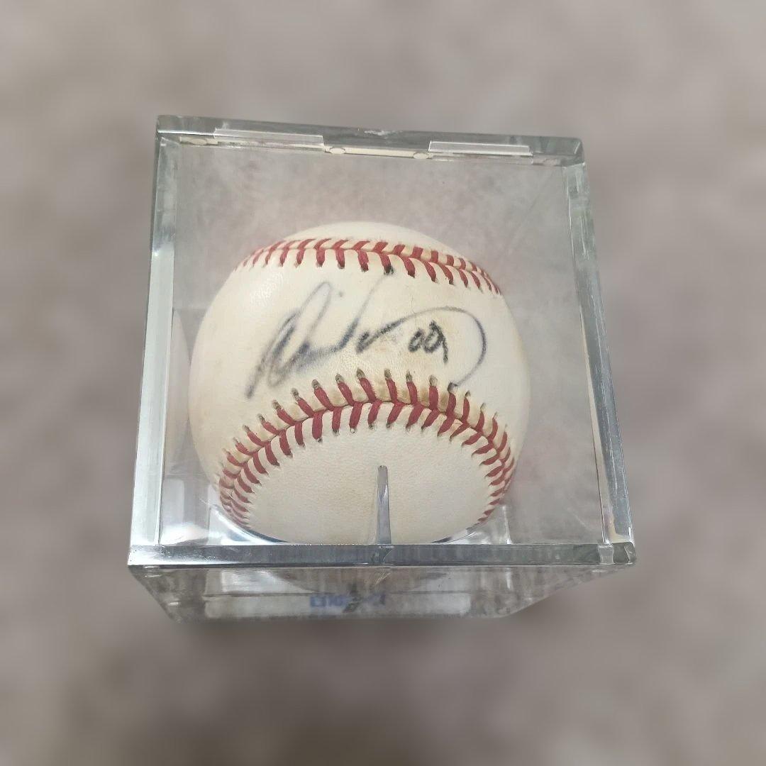 千葉ロッテマリーンズ デリックメイ選手 実筆サイン入り公式MLBボール