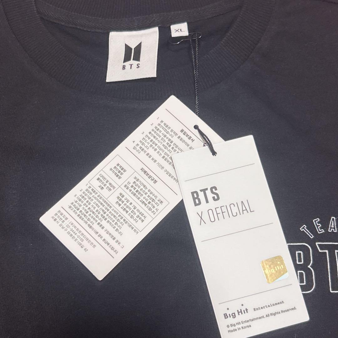 BTS TEAM TEE 001 XL ブラック JUNGKOOK