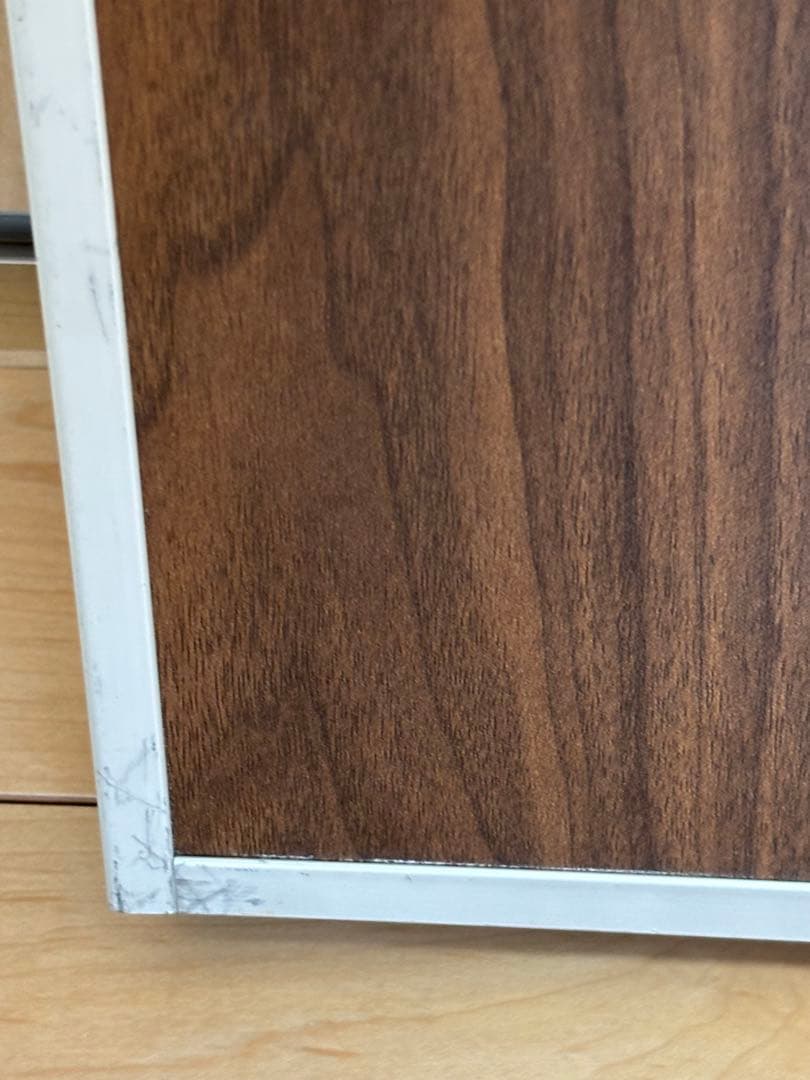 ＤＯＤ 折り畳テーブル　天板下に収納(ストレージ)付　天板60cm✕120cm