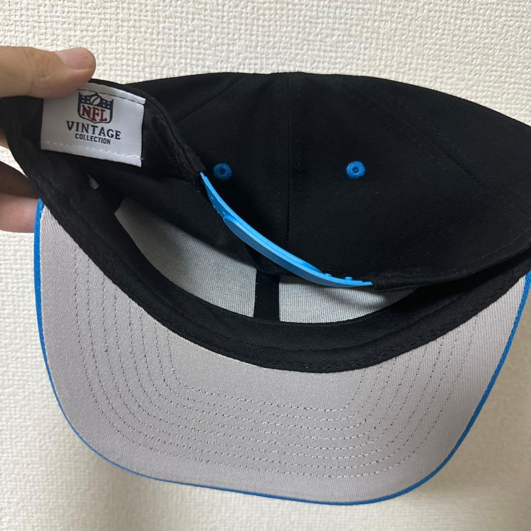 【入手困難】カロライナ パンサーズ 激レア ビンテージカスタムキャップ