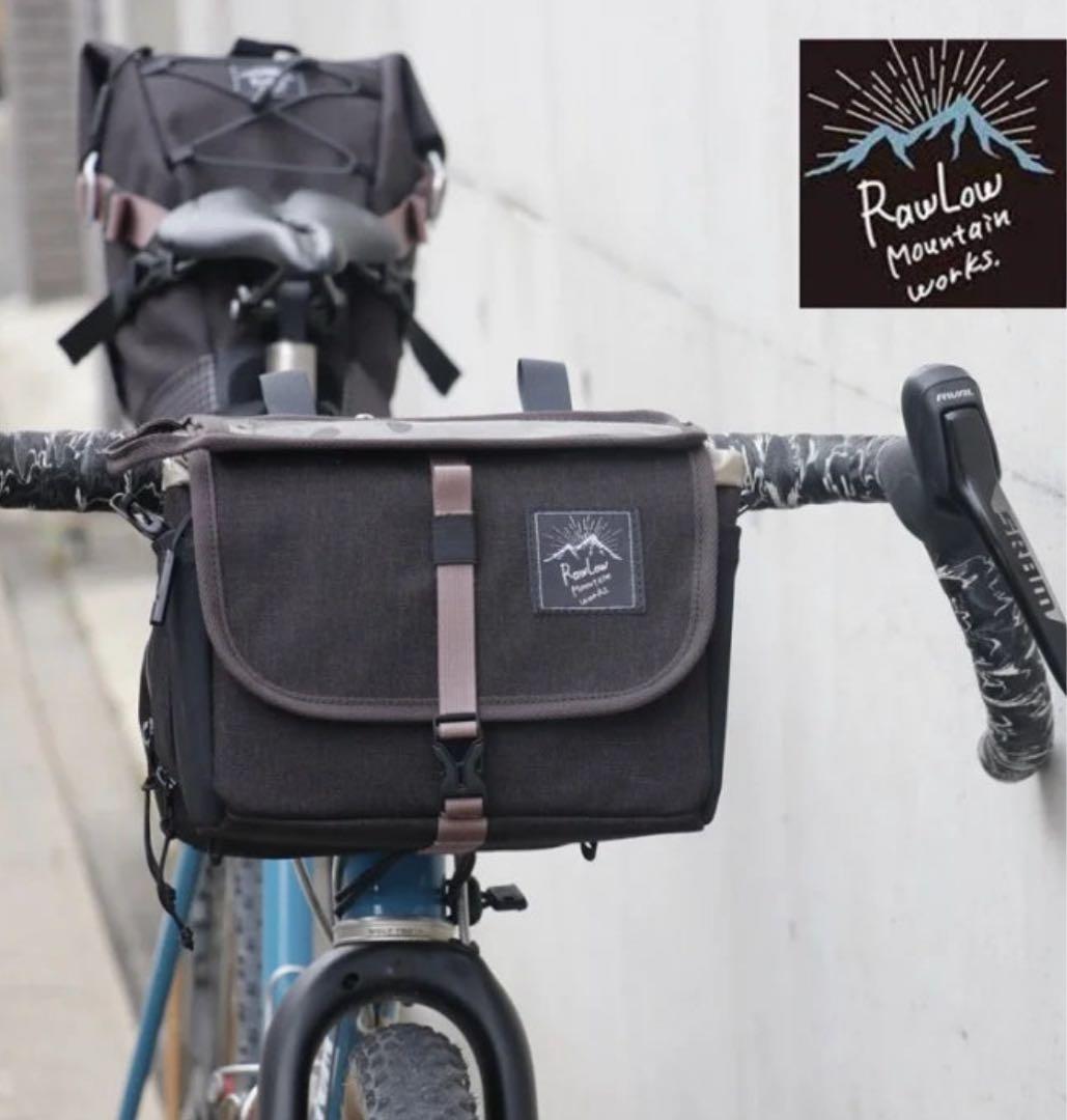 RawLowMountainWorks フロントバッグ　ハンドルバッグ