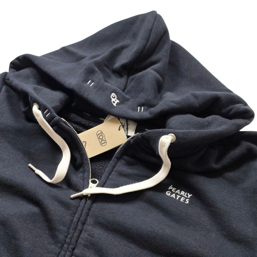 ★新品正規品パーリーゲイツ メンズフルジップフーディ5(L) 定価35200円