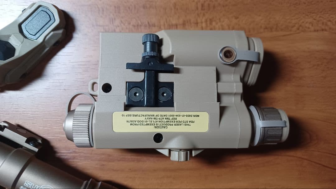 M600Cスカウトライト PEQ-15 AXONタイプリモートスイッチ セット