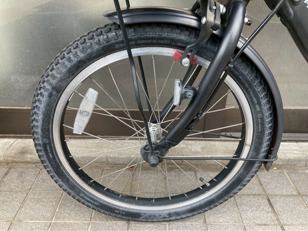 中古電動自転車 ヤマハ PAS Babby SP 20インチ 黒 横浜№3743