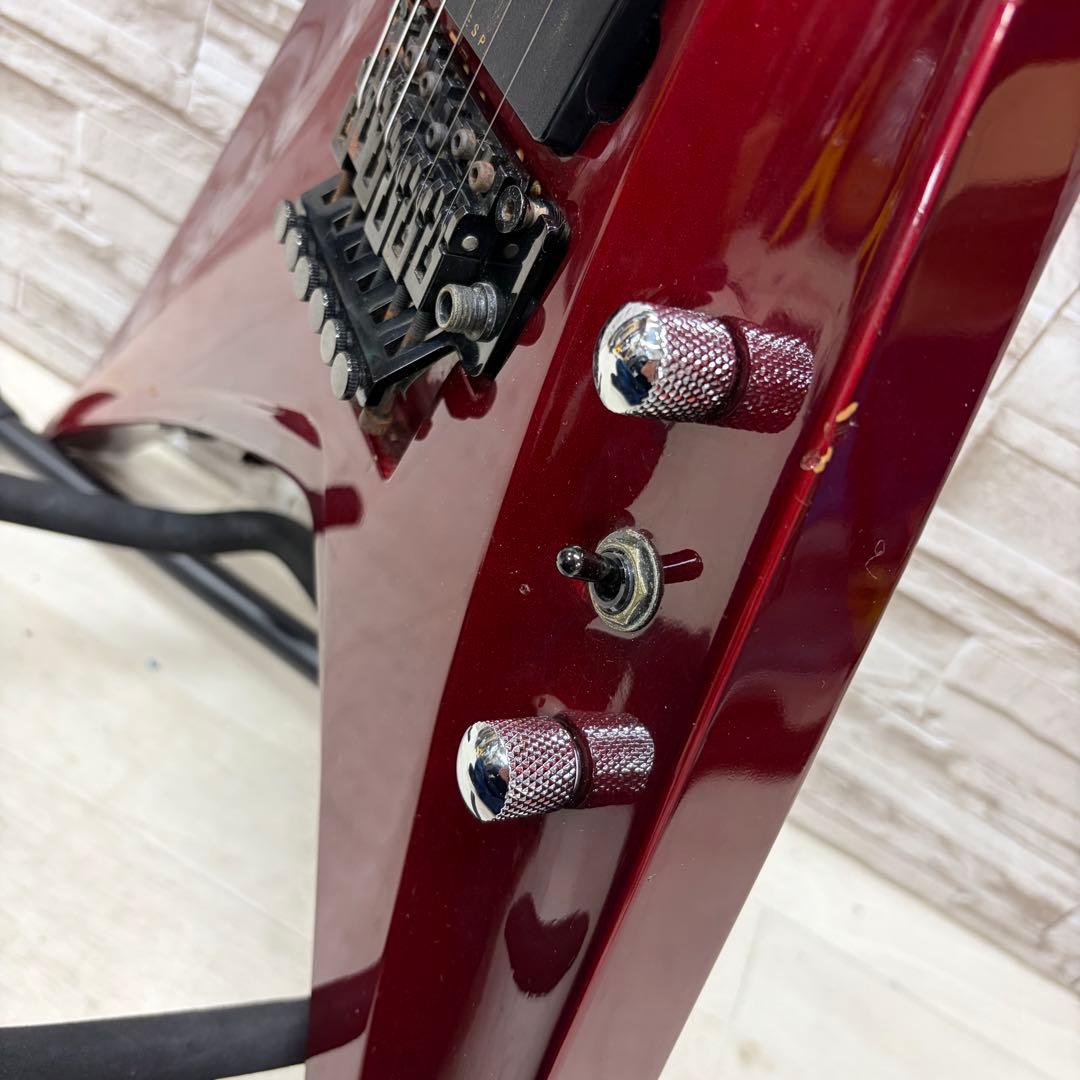 EDWARDS フライングVタイプ エレキギター E-C-98V 千聖モデル