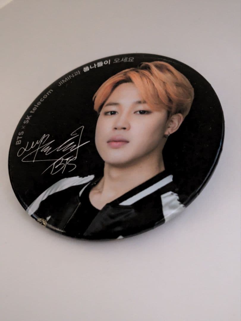 BTS×SK telecom 缶バッジ