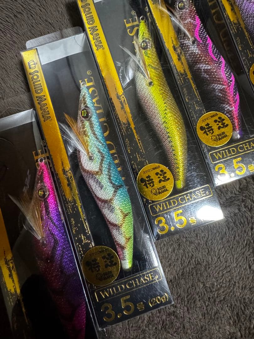 スクイッドマニア　WILD CHASE エギ 3.5号 20g 5個セット