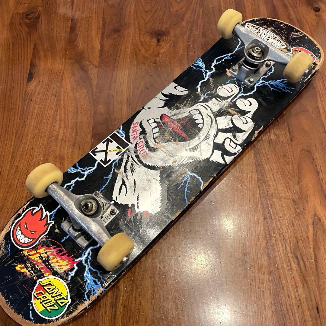 スケボー　スケートボード　コンプリート　サンタクルーズ　ベンチャー　ミニロゴ