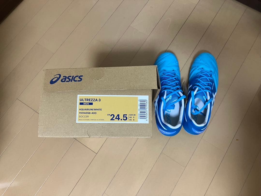 ASICS ULTREZZA 3 アクア/ホワイト 24.5cm