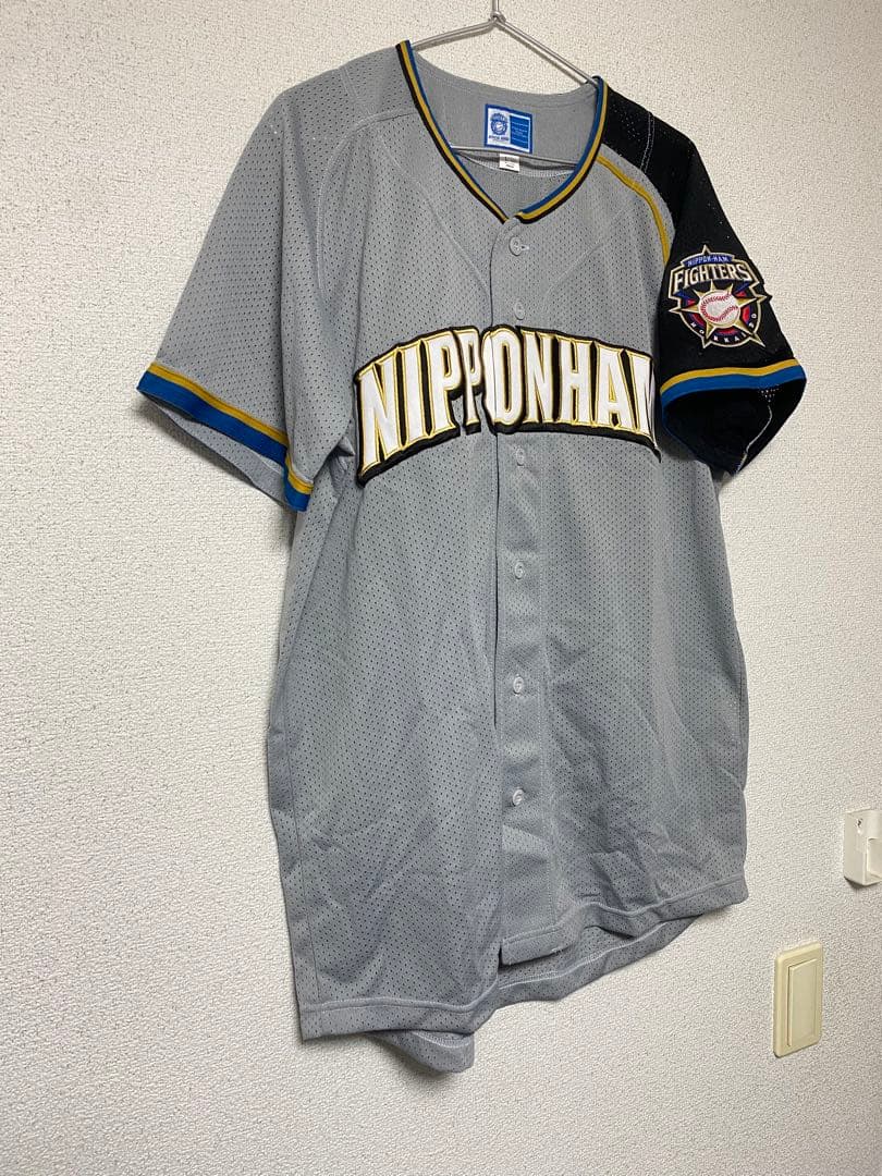 レア 日本ハムファイターズ NIPPONHAM 初代ビジターユニフォーム 美品
