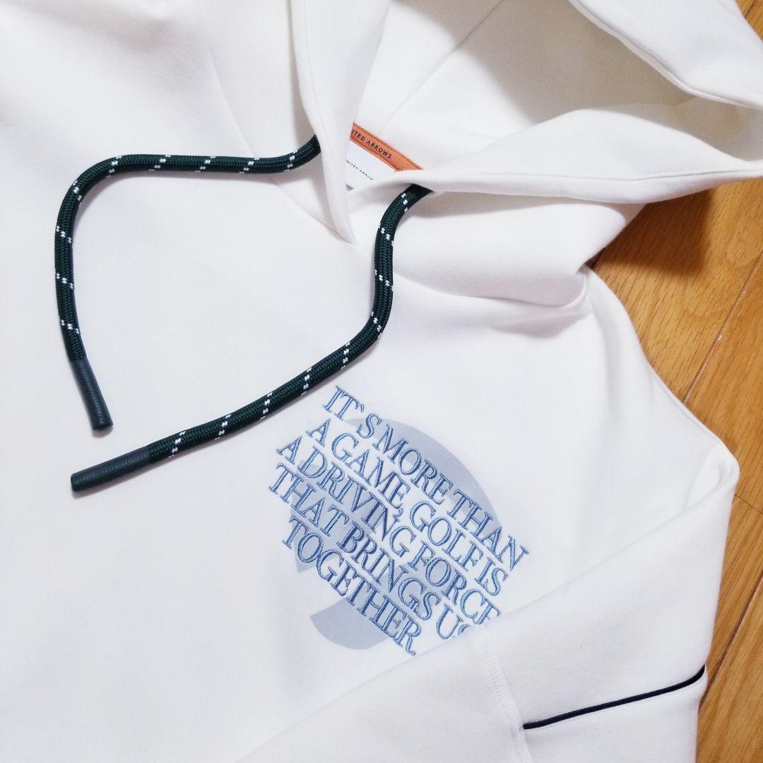 テーラーメイドUNITED ARROWS　コラボ別注 プルオーバー フーディ　M