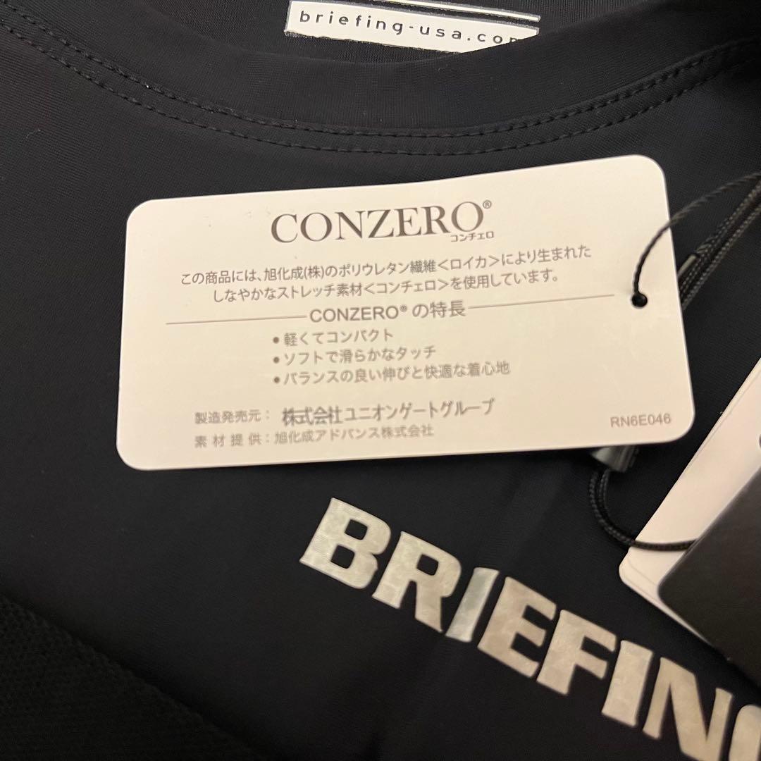 新品★BRIEFING パフォーマンス半袖Tシャツ 黒 レディースL