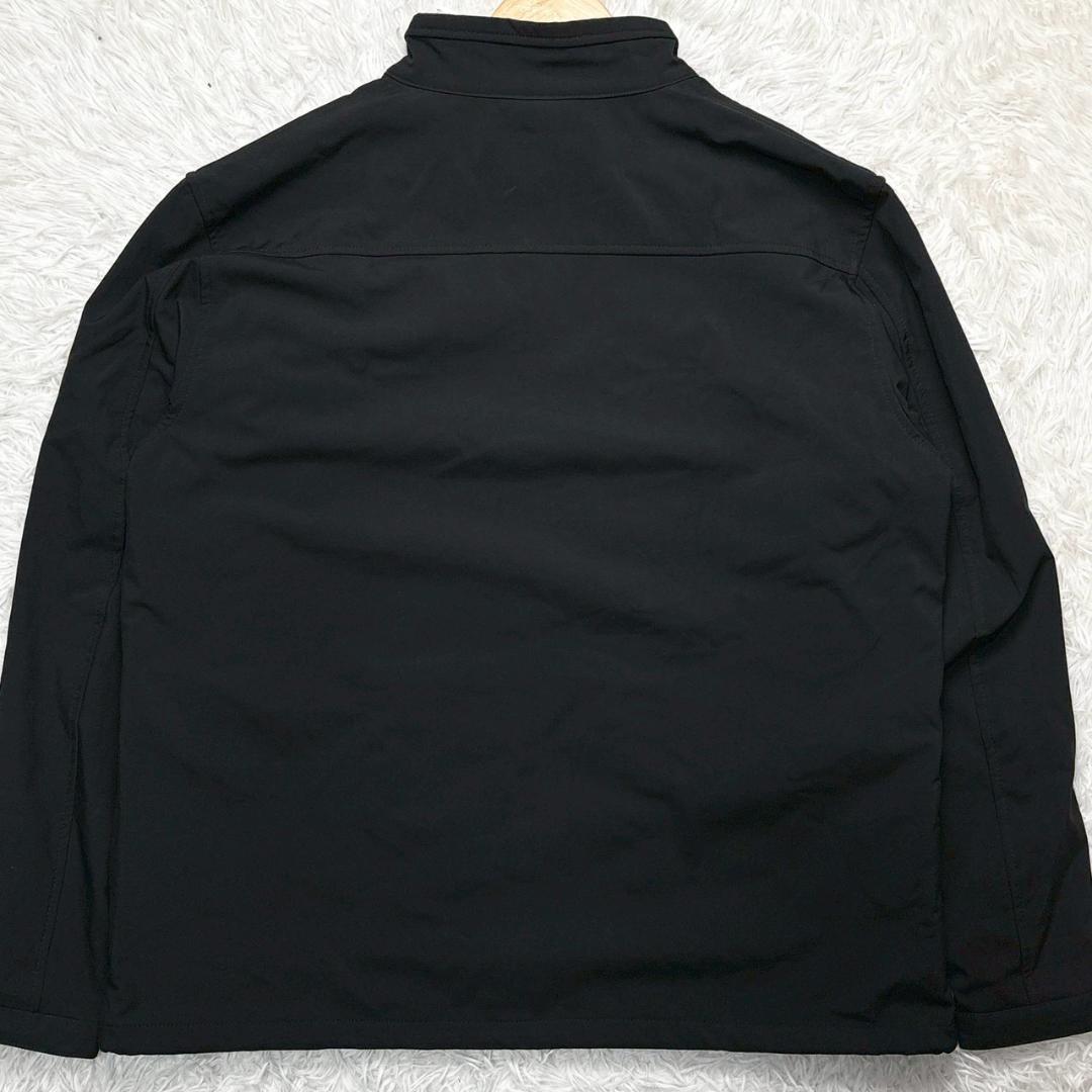 CLIQUE フランス DHL企業ロゴ フルジップジャケット 黒　XL トリコ