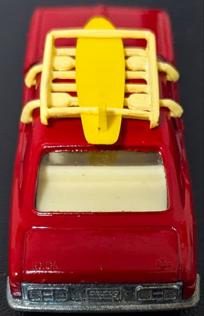 トミカ 日本製 黒箱No.49 ホンダクーペ9 サーフィンキャリア 美品 当時物