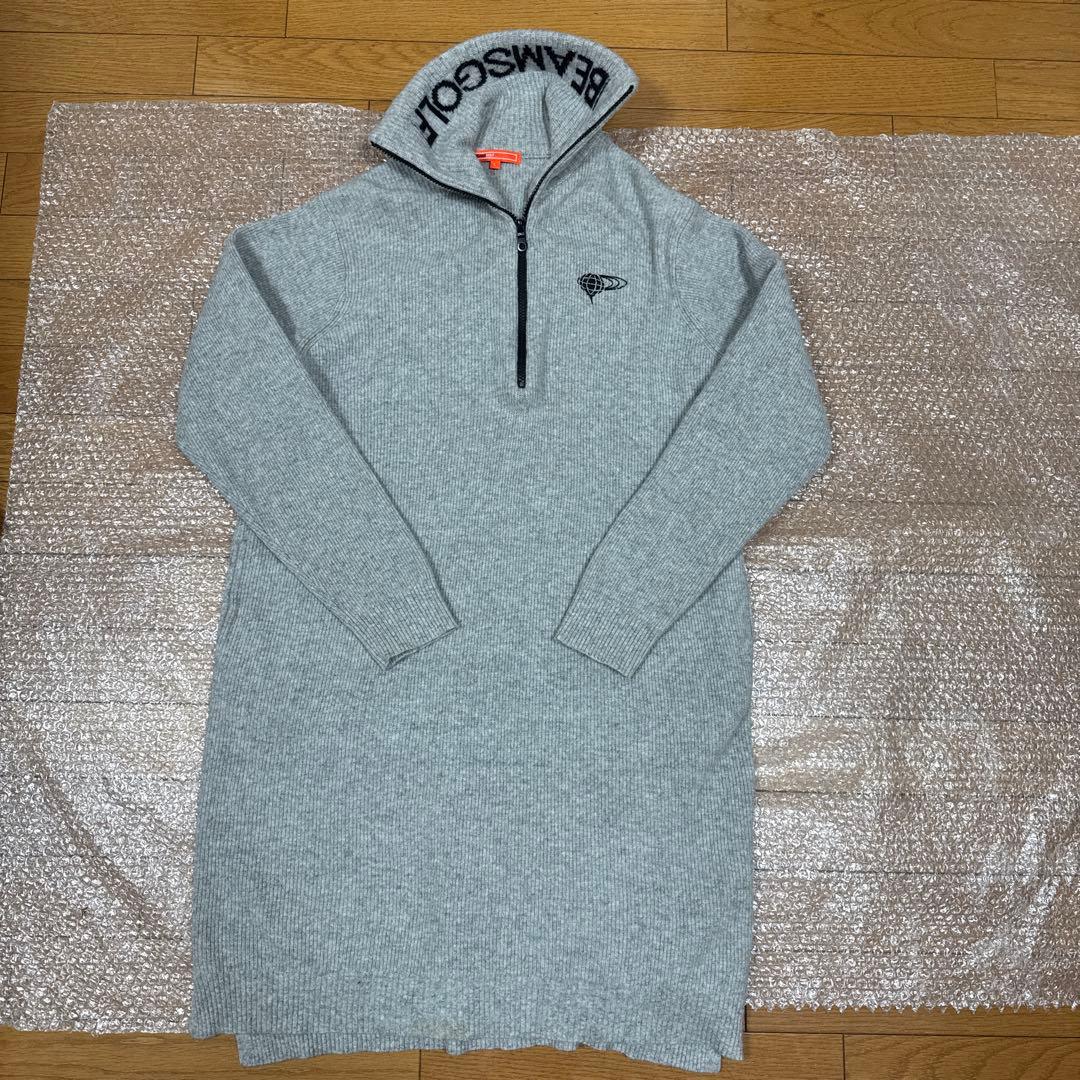 BEAMSGOLF他ロゴ刺繍ワンピース＋レッグウォーマー2点新品未使用品