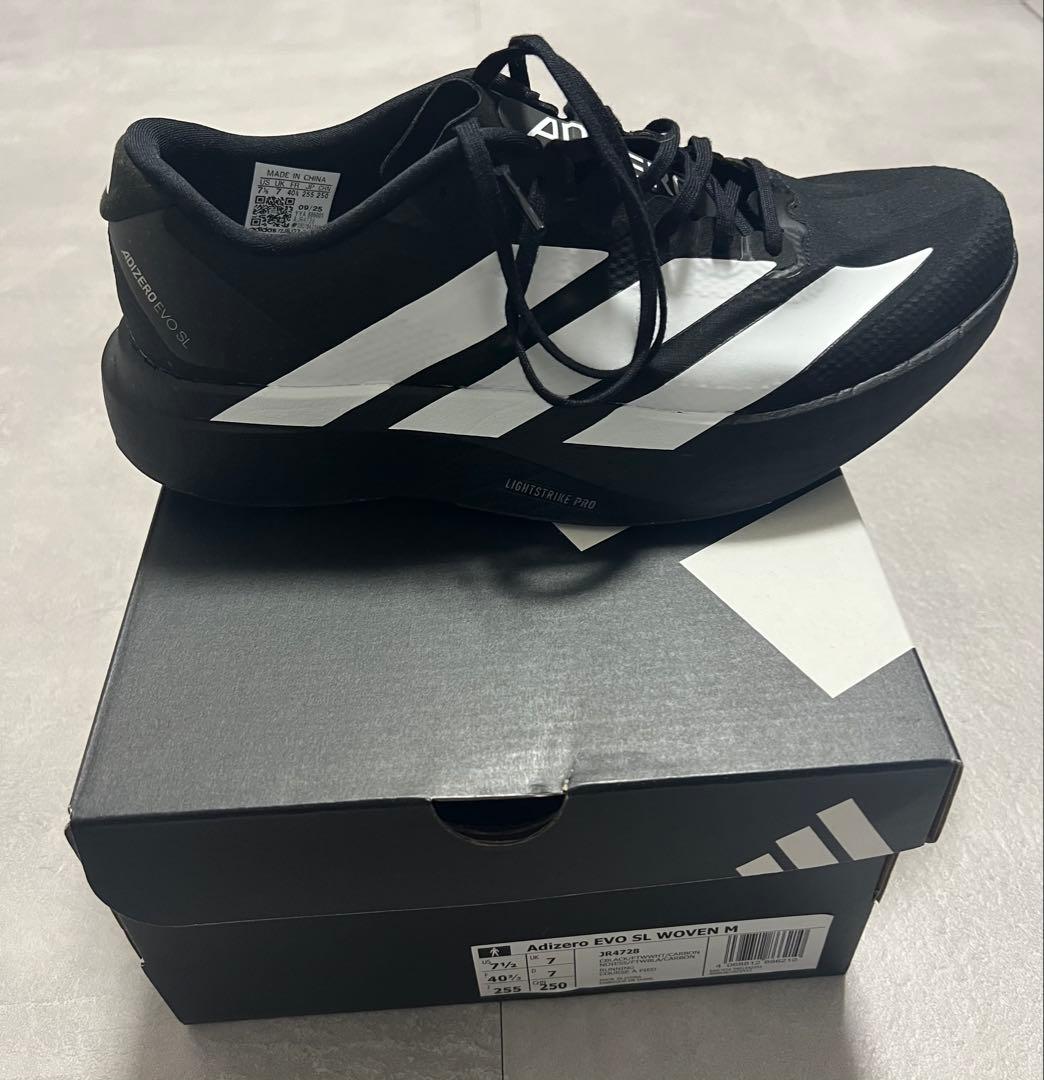 アディダス アディゼロ EVO SL WOVEN 25.5cm
