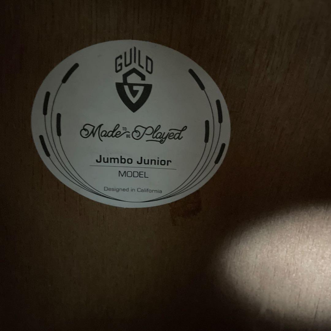 GUILD Jumbo Junior 小ぶりエレアコ　ミニギター