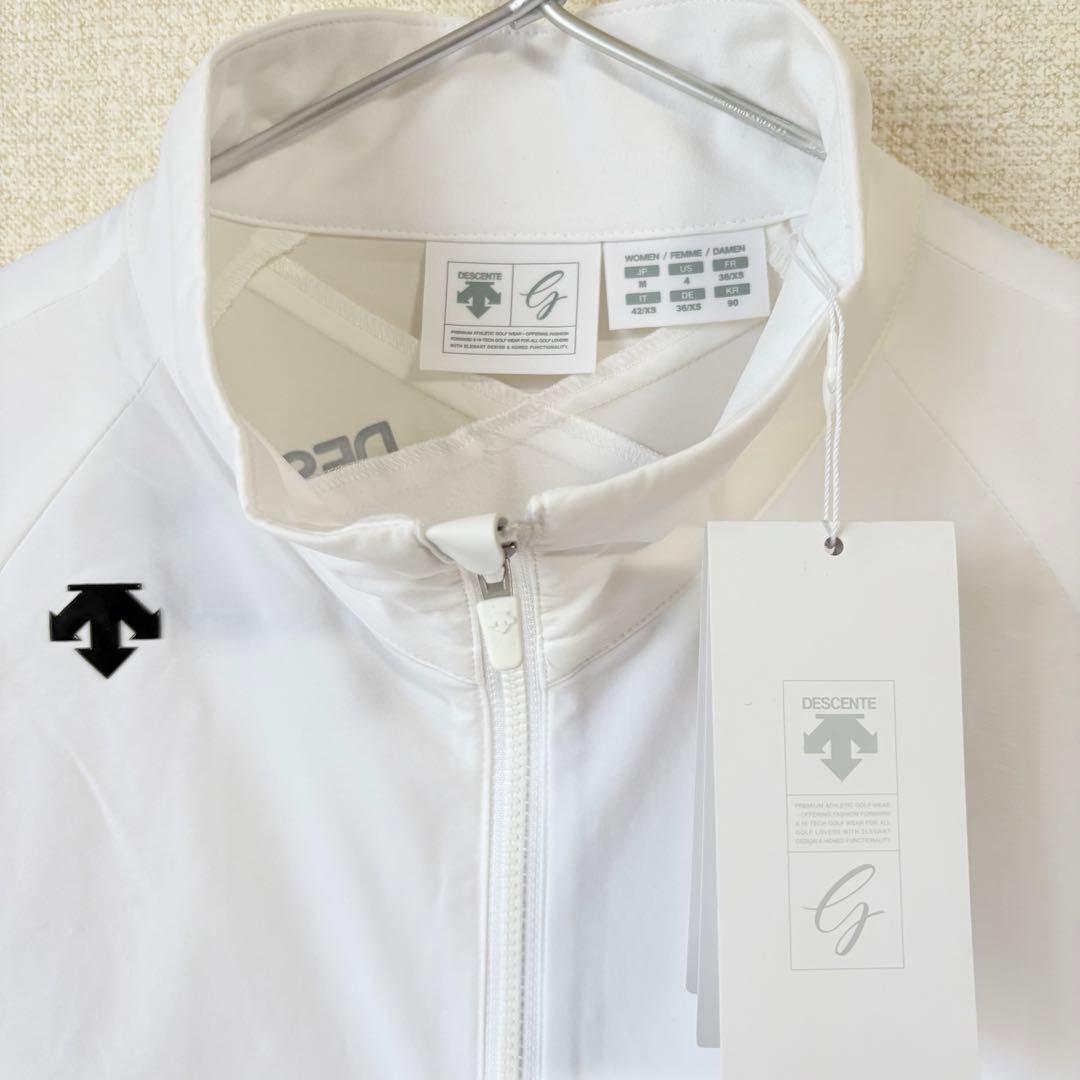 【新品】デサントゴルフ レディース ストレッチジャケット ホワイトM