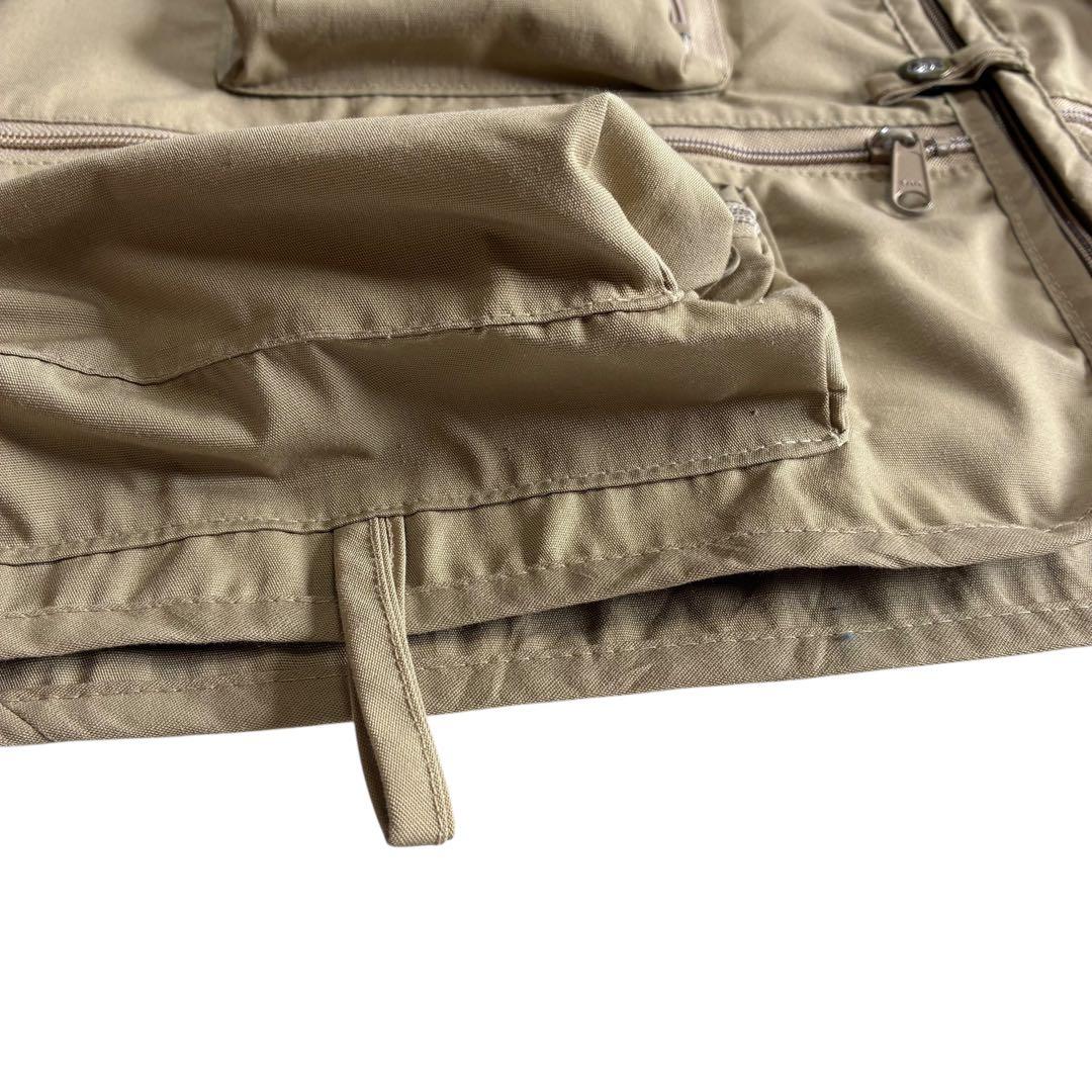 70s 80s Columbia フィッシングベスト XXXL ベージュ 旧タグ