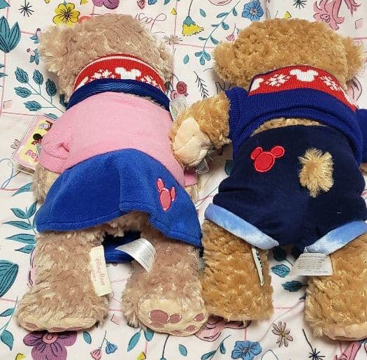 HKDL☆冬服★ダッフィー&シェリーメイペアセット☆香港ディズニー★