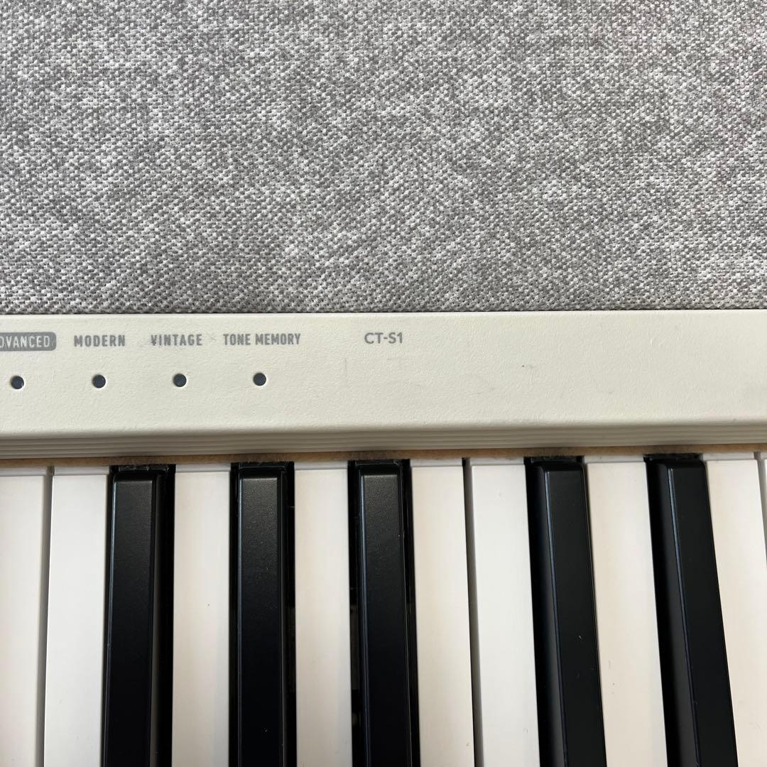 【送料込み】CASIO CT-S1 61鍵 ホワイト