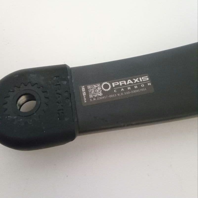 (美品)PRAXIS LYFT CARBON MTBクランクアーム 165mm