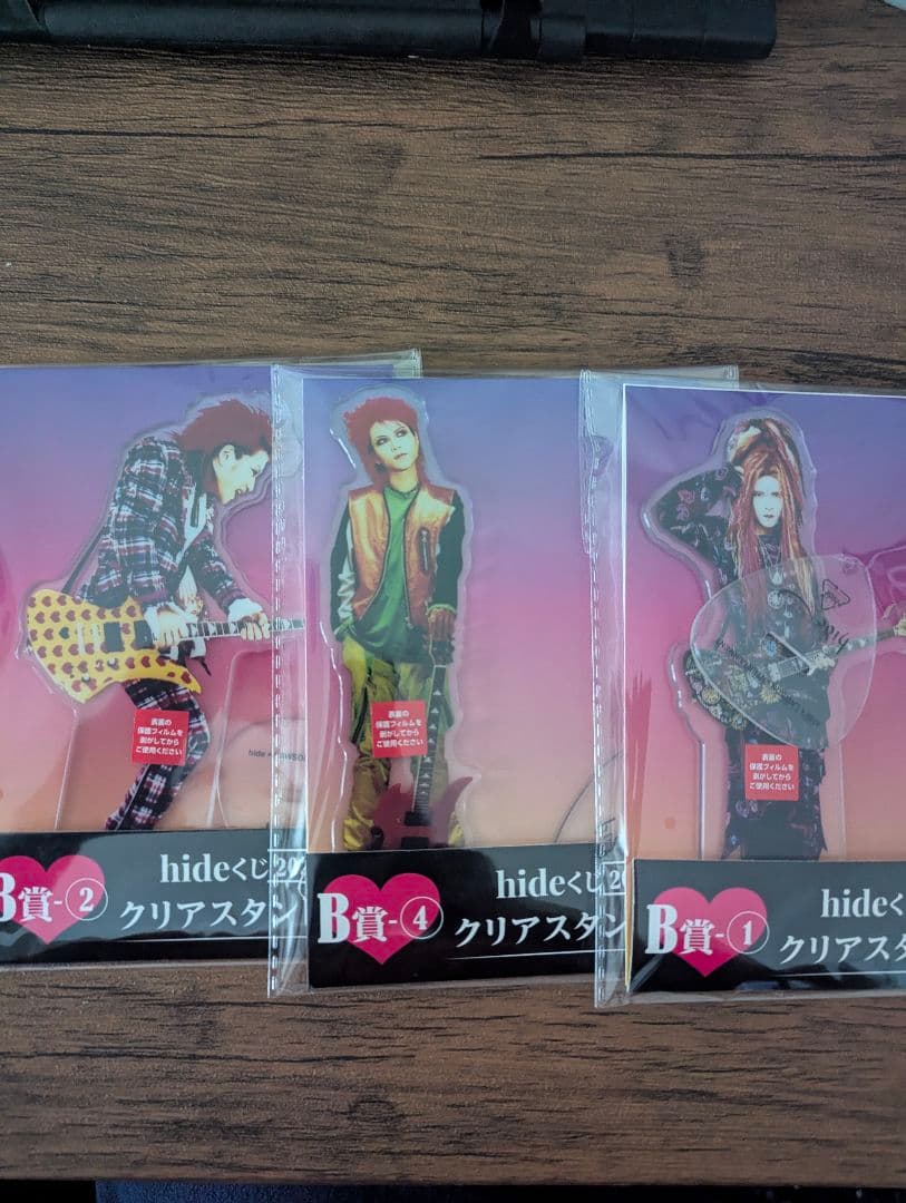 hideくじ2026　A賞B賞C賞D賞E賞ダイカットギターカード詰め合わせ