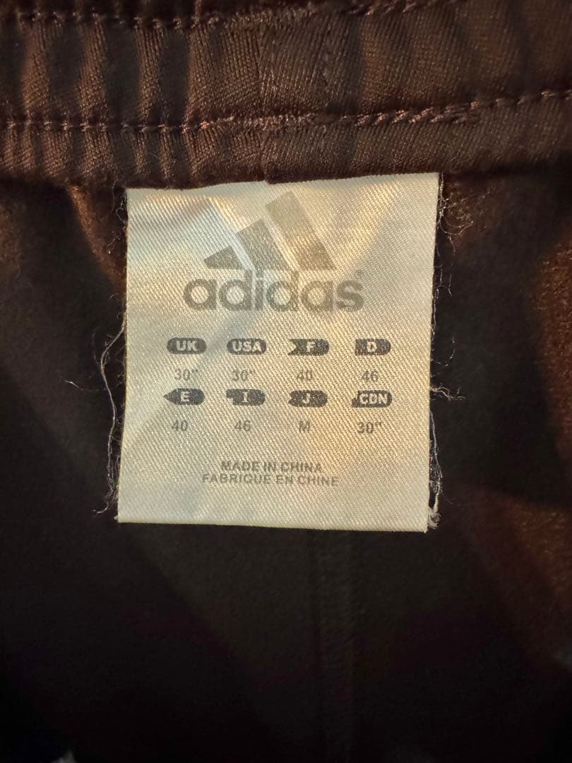 【希少カラー】02年製 adidasトラックパンツ AN5002 ブラウン JM
