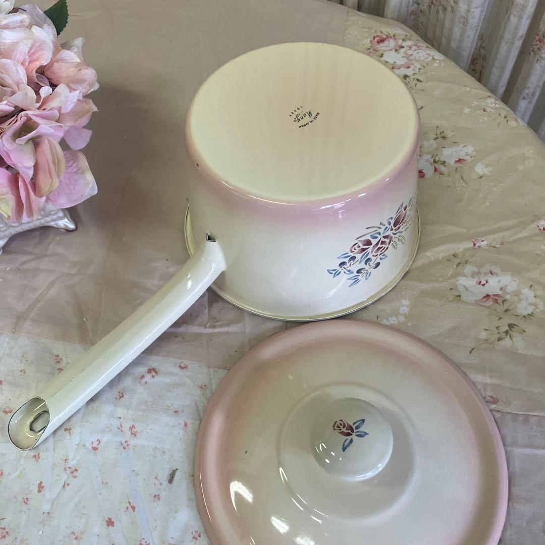 マニー ローズアンポショワール スープパン 箱入り新品 片手鍋 貴重な廃盤品
