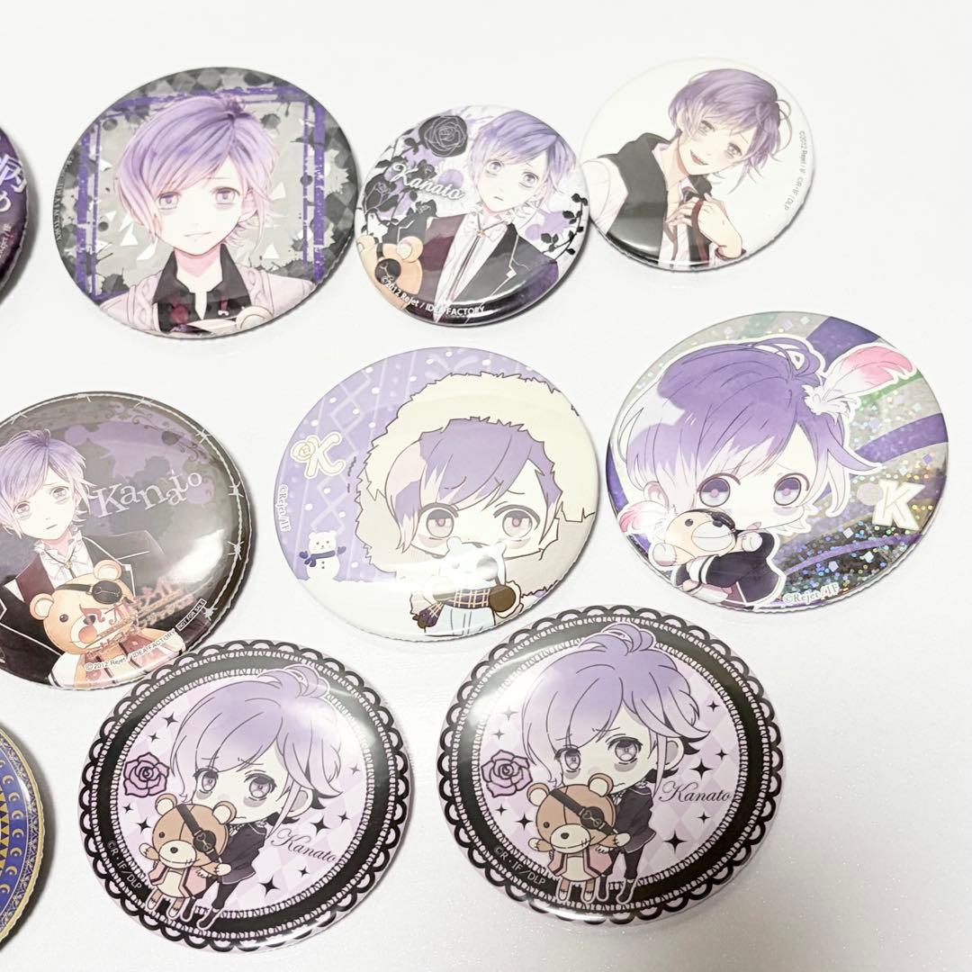 DIABOLIK LOVERS ディアラバ 逆巻カナト 缶バッジ 14個セット
